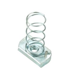 Slotted spring nut